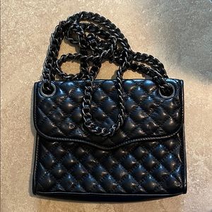 Rebecca Minkoff black chain crossbody